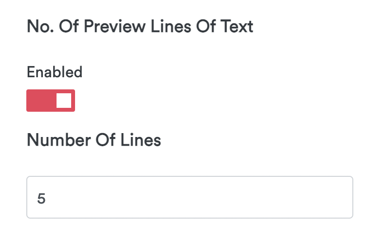 Quickblog | Preview Lines